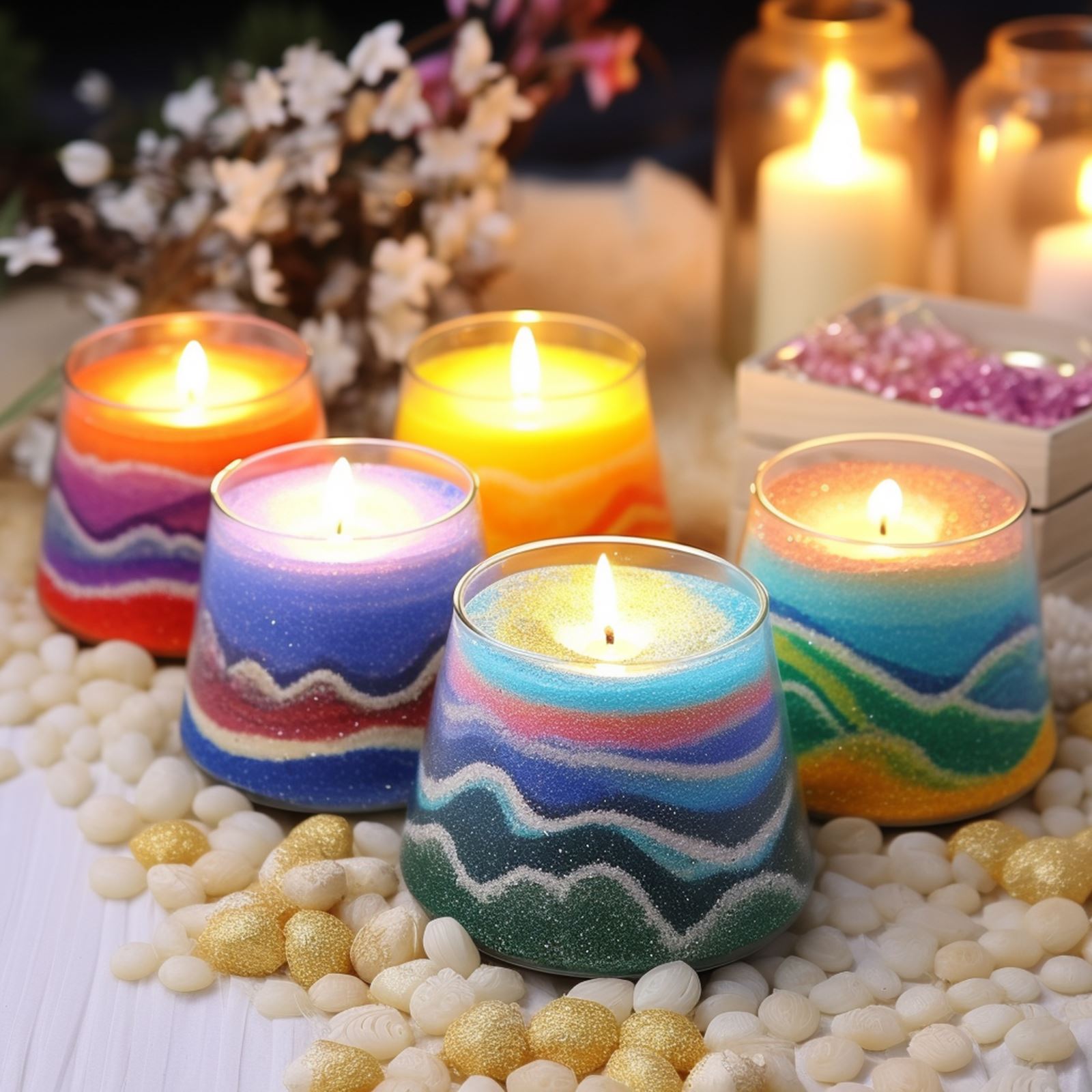 100/150/200/500/1000g White Gr - огляд і ціна Candle Supplies Storage