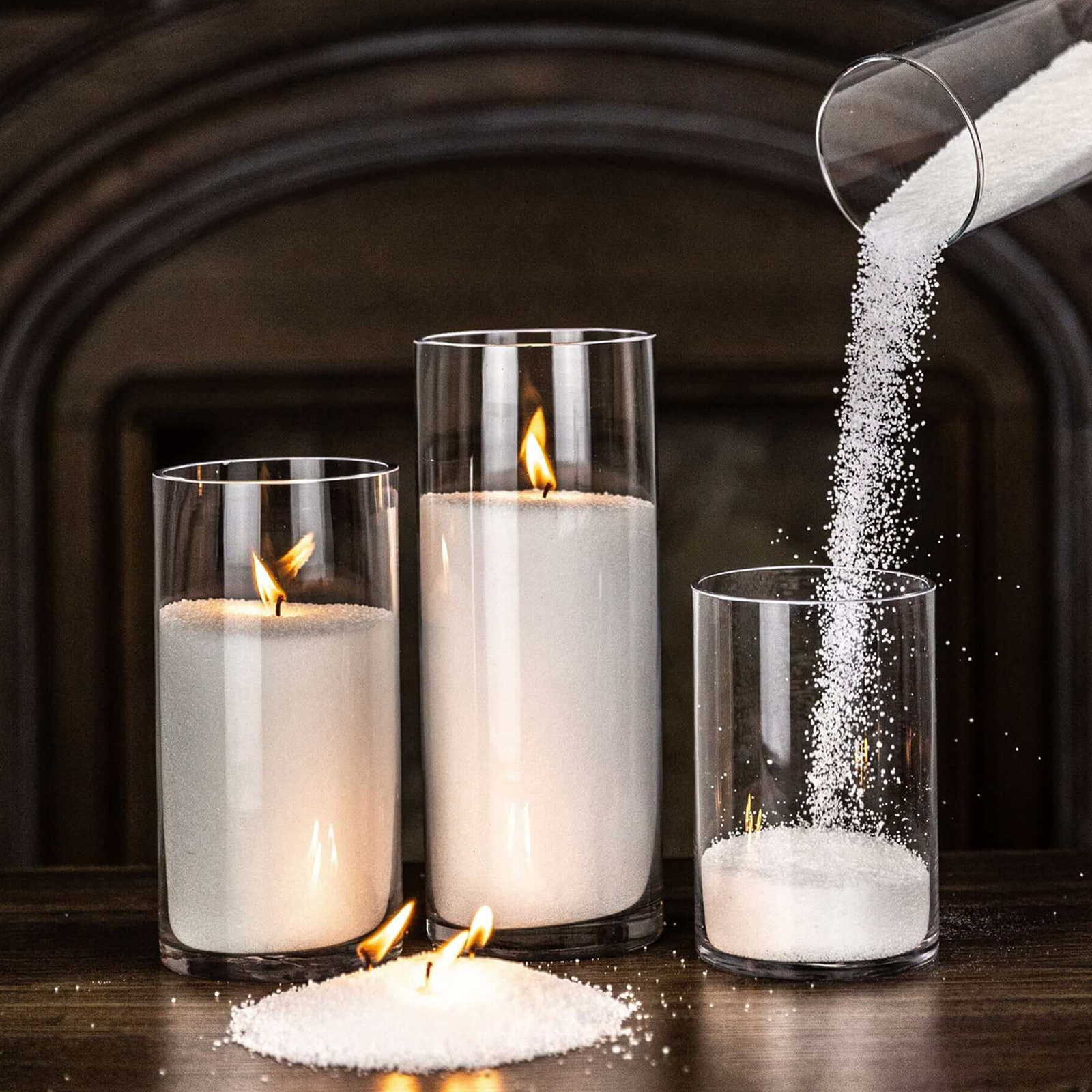 500g-1kg Sand Wax Ice Flower W - огляд і ціна Candle Making Supplies Online