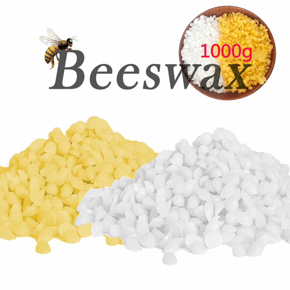 1000g Pure Natural Beeswax 100 - огляд і ціна Candle Supplies Storage