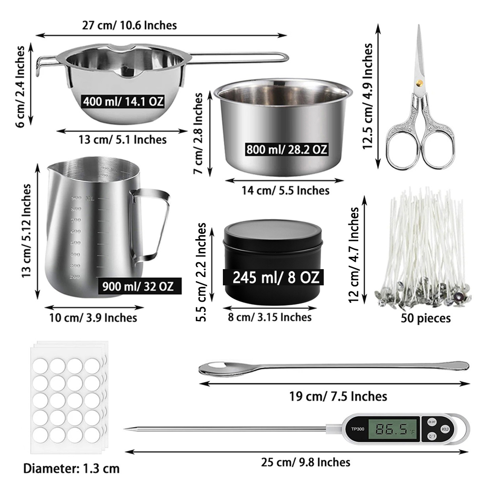Glintmos DIY Candle Making Kit - огляд і ціна Candle Making Supplies Online