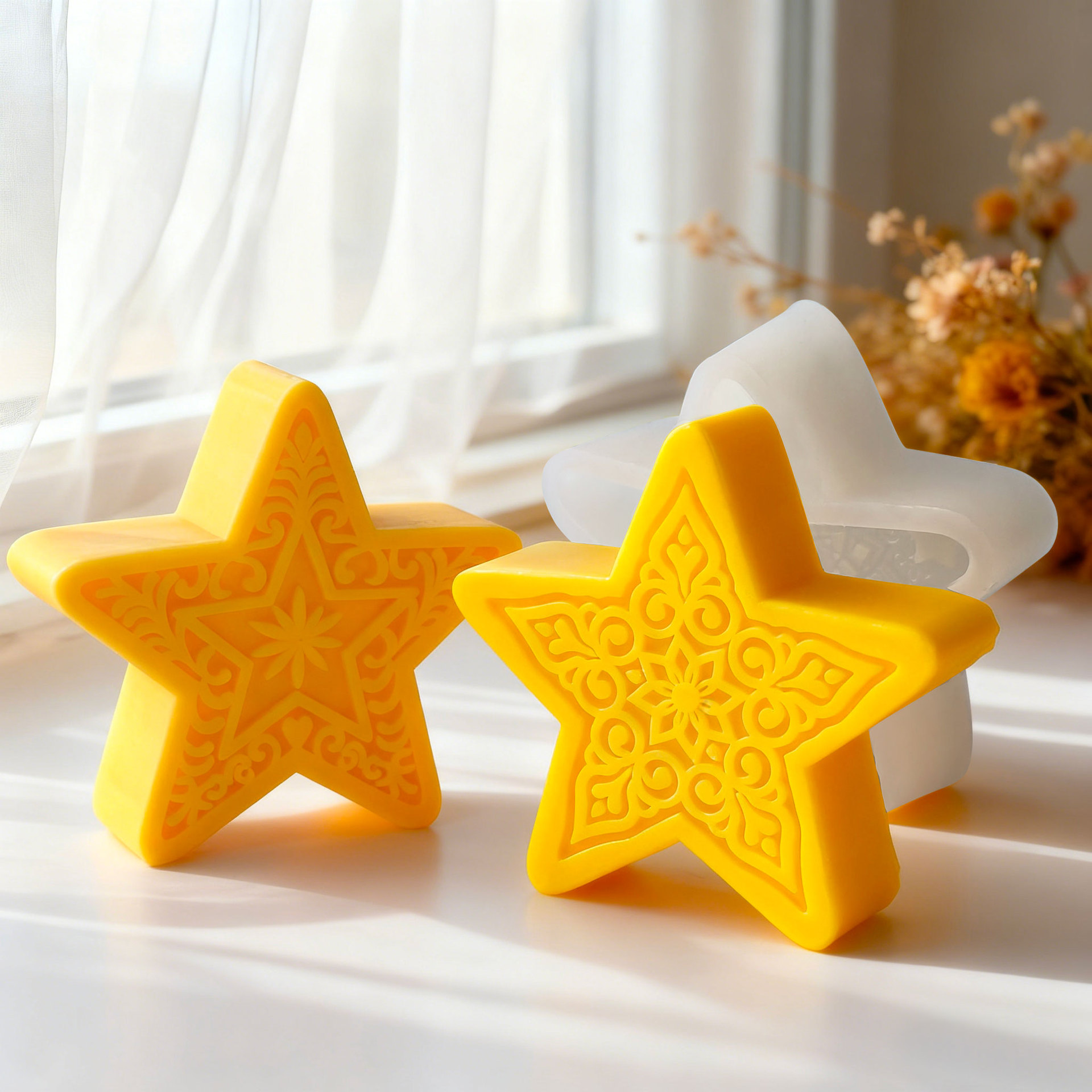 DIY Ramadan Candle Relief Star - огляд і ціна Candle Supplies Storage