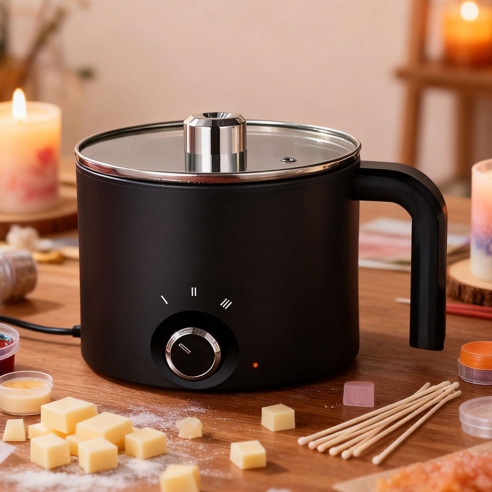 Candle Wax Melting Pot 1.5L La - огляд і ціна Candle Supplies Storage