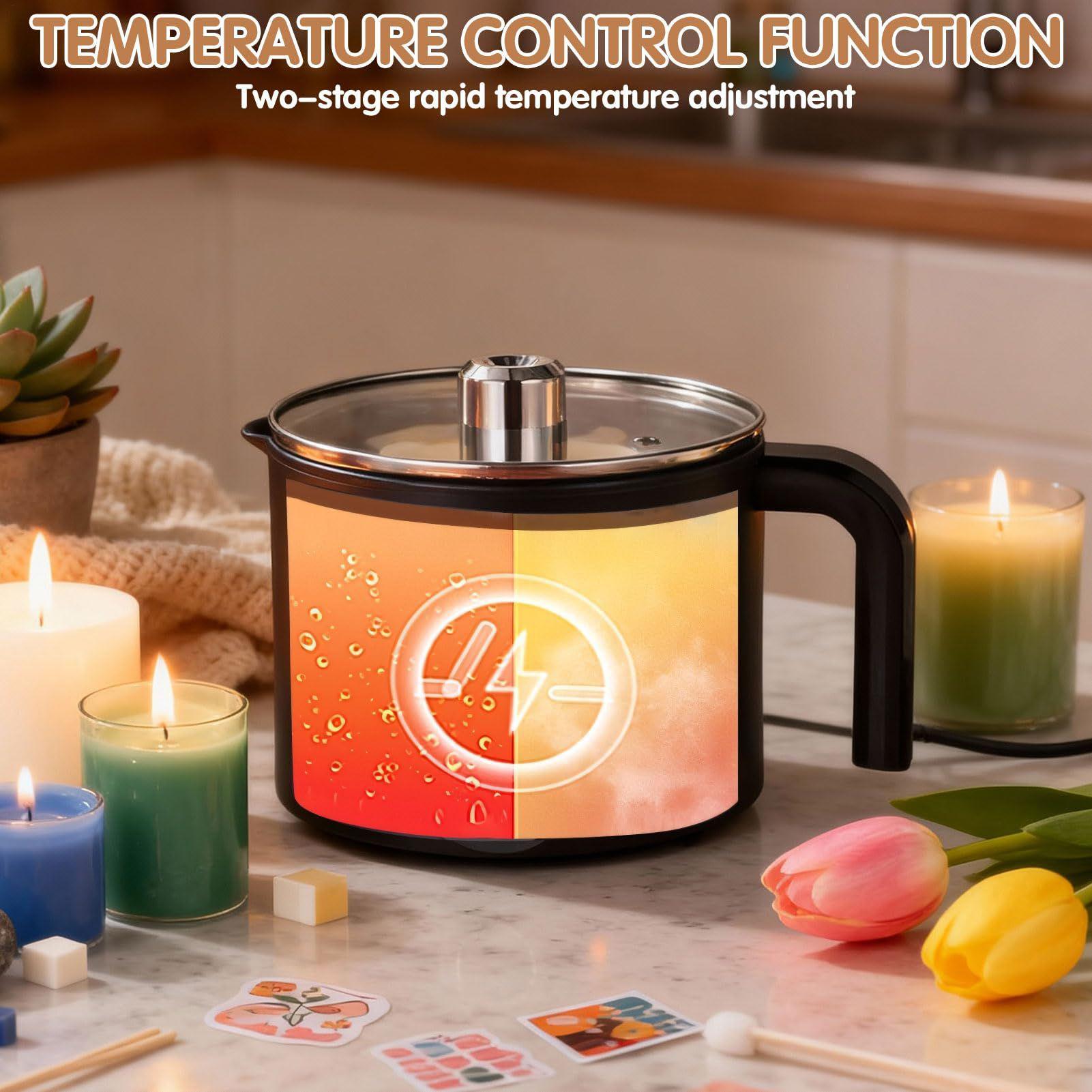 Candle Wax Melting Pot 1.5L La - огляд і ціна Candle Supplies Storage