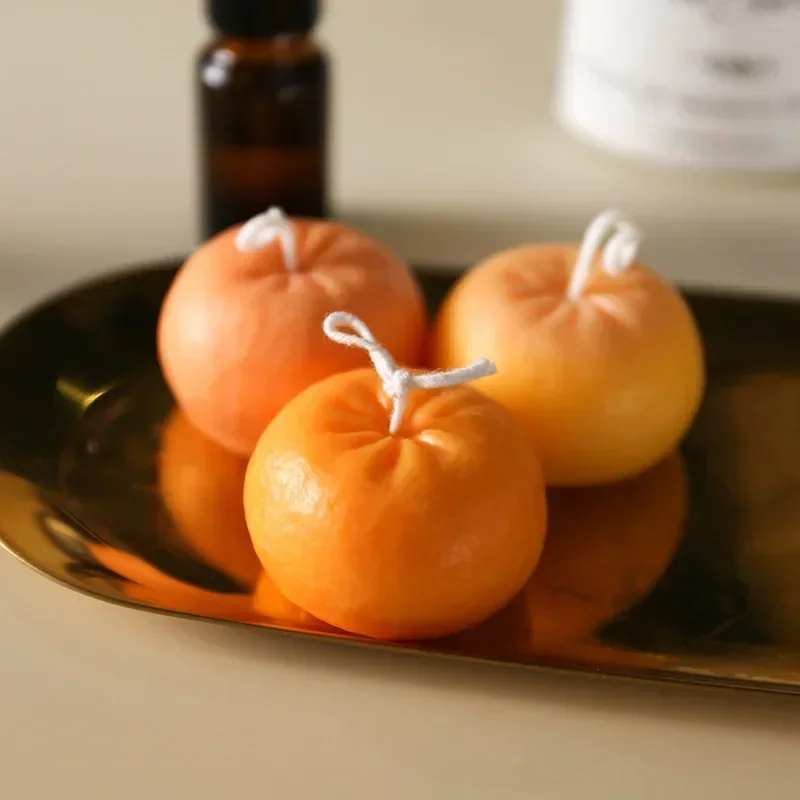 Creative Orange Shape Candle S - огляд і ціна Candle Supplies Storage