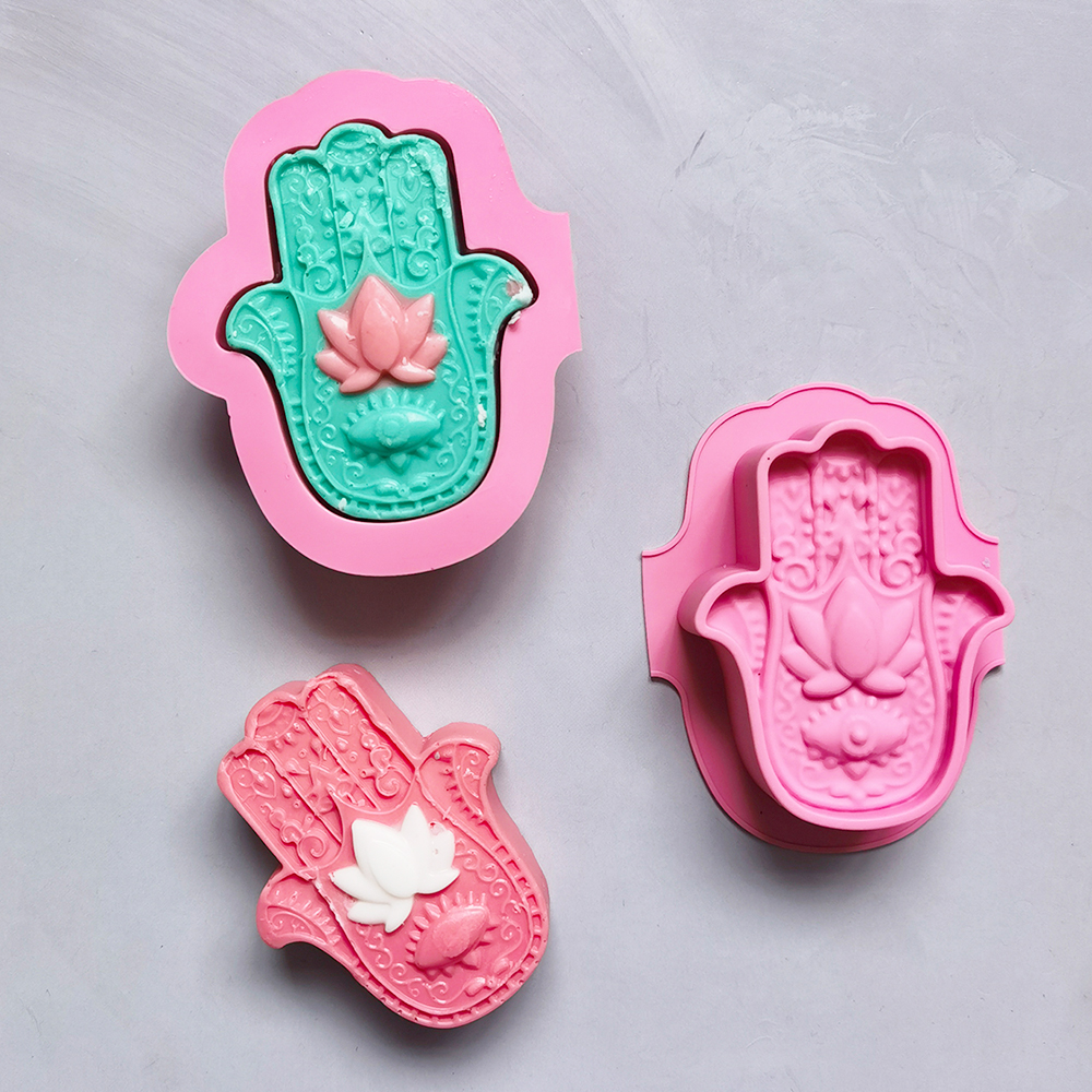 2/4pcs Silicone Soap Molds DIY - огляд і ціна Candle Supplies Storage