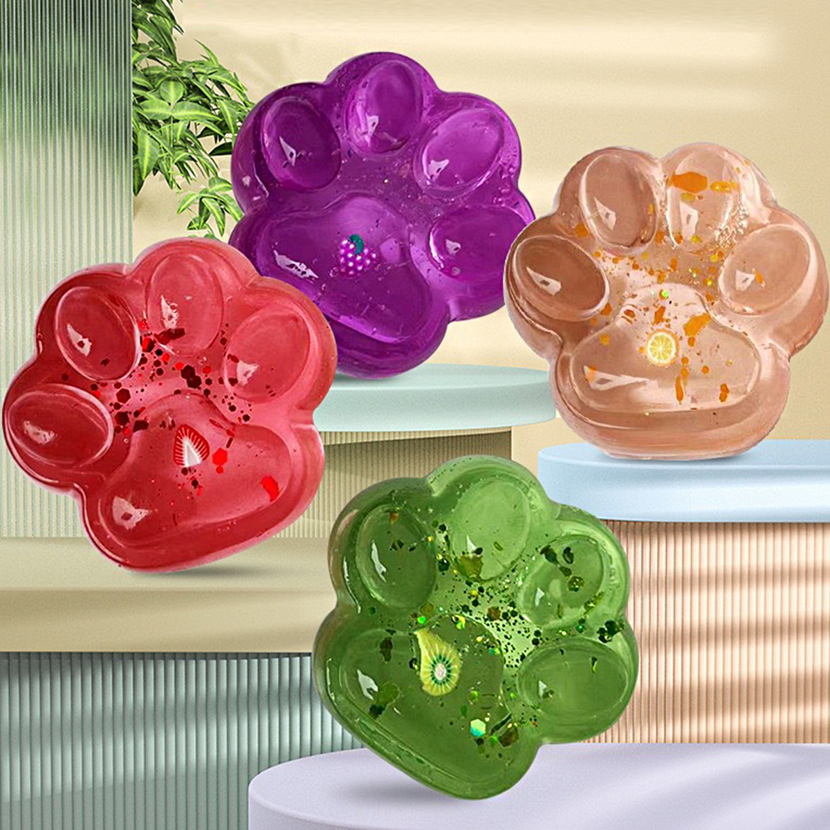 100G 7Colors Jelly Wax DIY Han - огляд і ціна Candle Making Supplies Online