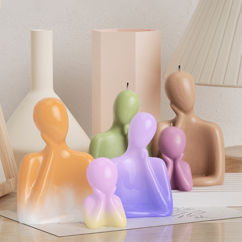 3D Family Candle Silicone Mold - огляд і ціна Candle Supplies Storage