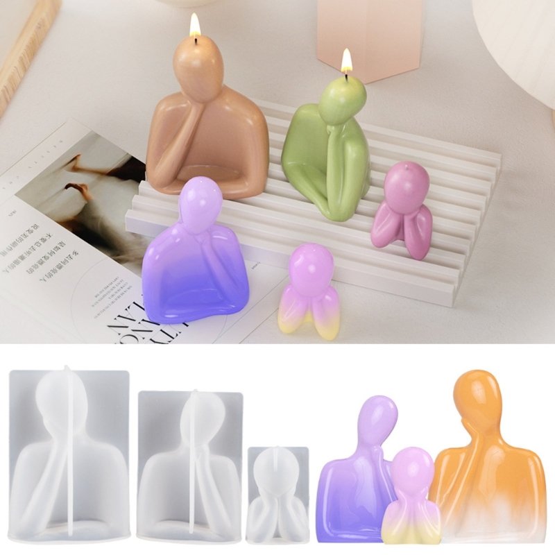 3D Family Candle Silicone Mold - огляд і ціна Candle Supplies Storage