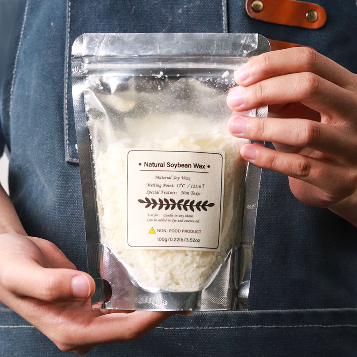 1KG Natural Soy Wax Granular S - огляд і ціна Candle Supplies Storage